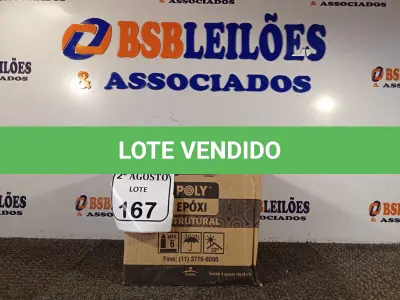 LOTE 167 - 04 ADESIVOS POLYEPOX 630G CADA. (NO ESTADO) ATENÇÃO! FAZER A VISITAÇÃO ANTES DE ARREMATAR, NÃO SABEMOS SE FUNCIONA. LEILÃO NÃO TEM GARANTIA E NEM DEVOLUÇÃO, SUJEITO A POSSÍVEIS AVARIAS VISÍVEIS/OCULTAS E/OU AUSÊNCIA DE COMPONENTES.