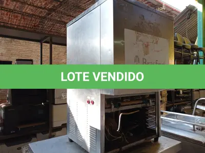 LOTE 253 - 01 CARRINHO EM INOX E 01 REFRESQUEIRA EM INOX. (NO ESTADO) ATENÇÃO! FAZER A VISITAÇÃO ANTES DE ARREMATAR, NÃO SABEMOS SE FUNCIONA. LEILÃO NÃO TEM GARANTIA E NEM DEVOLUÇÃO, SUJEITO A POSSÍVEIS AVARIAS VISÍVEIS/OCULTAS E/OU AUSÊNCIA DE COMPONENTES.