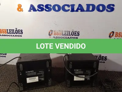 LOTE 347 - 02 SCANNERS DE LEITURA DIGITAL USB. (OPTICAL DIGITAL SCANNER). (NO ESTADO EM QUE SE ENCONTRA. SUJEITO A AVARIAS OCULTAS/VISÍVEIS.) AV9725V, AV9705F