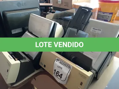 LOTE 164 - 10 SCANNERS MARCAS E MODELOS DIVERSOS PARA A RETIRADA DE PEÇAS. (NO ESTADO) ATENÇÃO! FAZER A VISITAÇÃO ANTES DE ARREMATAR, NÃO SABEMOS SE FUNCIONA. LEILÃO NÃO TEM GARANTIA E NEM DEVOLUÇÃO, SUJEITO A POSSÍVEIS AVARIAS VISÍVEIS/OCULTAS E/OU AUSÊNCIA DE COMPONENTES.