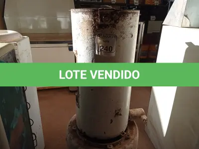 LOTE 240 - 01 EXAUSTOR INDUSTRIAL PARA A RETIRADA DE PEÇAS. (NO ESTADO) ATENÇÃO! FAZER A VISITAÇÃO ANTES DE ARREMATAR, NÃO SABEMOS SE FUNCIONA. LEILÃO NÃO TEM GARANTIA E NEM DEVOLUÇÃO, SUJEITO A POSSÍVEIS AVARIAS VISÍVEIS/OCULTAS E/OU AUSÊNCIA DE COMPONENTES.