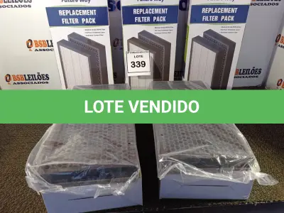 LOTE 339 - 05 CAIXAS COM 02 FILTROS CADA PARA AR-CONDICIONADO COMPATIBLE WITH MA-40 (FILTERS 2 PACKS). (NO ESTADO)0000021