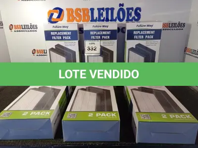 LOTE 332 - 06 CAIXAS COM 02 FILTROS CADA PARA AR-CONDICIONADO COMPATIBLE WITH MA-40. (FILTERS 2 PACKS.) (NO ESTADO EM QUE SE ENCONTRA. SUJEITO A AVARIAS OCULTAS/VISÍVEIS.) 0000021