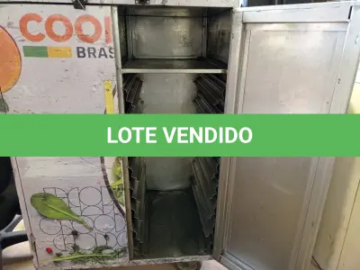 LOTE 243 - 01 CARRINHO PARA FRIOS EM INOX. (NO ESTADO) ATENÇÃO! FAZER A VISITAÇÃO ANTES DE ARREMATAR, NÃO SABEMOS SE FUNCIONA. LEILÃO NÃO TEM GARANTIA E NEM DEVOLUÇÃO, SUJEITO A POSSÍVEIS AVARIAS VISÍVEIS/OCULTAS E/OU AUSÊNCIA DE COMPONENTES.