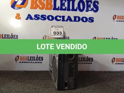 LOTE 033 - 01 RÁDIO 2 EM 1 ANTIGO MARCA NATIONAL DE MODELO RX1454. (NO ESTADO) ATENÇÃO! FAZER A VISITAÇÃO ANTES DE ARREMATAR, NÃO SABEMOS SE FUNCIONA. LEILÃO NÃO TEM GARANTIA E NEM DEVOLUÇÃO, SUJEITO A POSSÍVEIS AVARIAS VISÍVEIS/OCULTAS E/OU AUSÊNCIA DE COMPONENTES.
