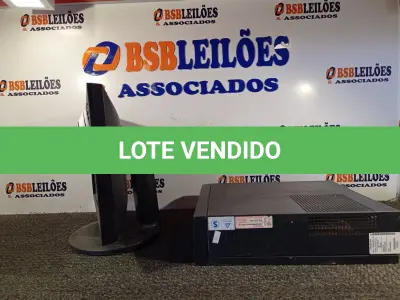 LOTE 200 - 01 MONITOR LG, 01 CPU ITAUTEC (NO ESTADO) ATENÇÃO! FAZER A VISITAÇÃO ANTES DE ARREMATAR, NÃO SABEMOS SE FUNCIONA. LEILÃO NÃO TEM GARANTIA E NEM DEVOLUÇÃO, SUJEITO A POSSÍVEIS AVARIAS VISÍVEIS/OCULTAS E/OU AUSÊNCIA DE COMPONENTES.