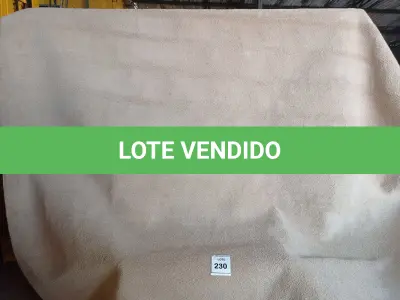 LOTE 230 - 01 TAPETE (RUG). (NO ESTADO EM QUE SE ENCONTRA. SUJEITO A AVARIAS OCULTAS/VISÍVEIS.) AV9845E