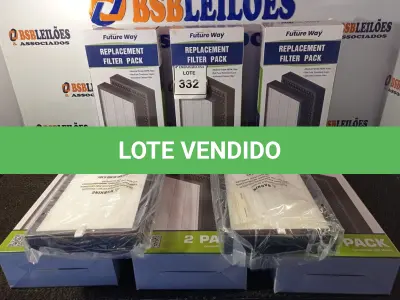 LOTE 332 - 06 CAIXAS COM 02 FILTROS CADA PARA AR-CONDICIONADO COMPATIBLE WITH MA-40. (FILTERS 2 PACKS.) (NO ESTADO EM QUE SE ENCONTRA. SUJEITO A AVARIAS OCULTAS/VISÍVEIS.) 0000021