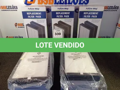 LOTE 339 - 05 CAIXAS COM 02 FILTROS CADA PARA AR-CONDICIONADO COMPATIBLE WITH MA-40 (FILTERS 2 PACKS). (NO ESTADO)0000021