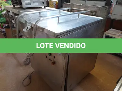 LOTE 252 - 01 CARRINHO PARA FRIOS EM INOX. (NO ESTADO) ATENÇÃO! FAZER A VISITAÇÃO ANTES DE ARREMATAR, NÃO SABEMOS SE FUNCIONA. LEILÃO NÃO TEM GARANTIA E NEM DEVOLUÇÃO, SUJEITO A POSSÍVEIS AVARIAS VISÍVEIS/OCULTAS E/OU AUSÊNCIA DE COMPONENTES.