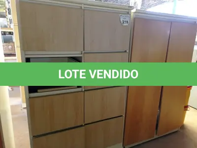 LOTE 218 - 02 ARMÁRIOS PARA ESCRITÓRIOS SENDO 01 COM 08 GAVETAS. (NO ESTADO) ATENÇÃO! FAZER A VISITAÇÃO ANTES DE ARREMATAR, NÃO SABEMOS SE FUNCIONA. LEILÃO NÃO TEM GARANTIA E NEM DEVOLUÇÃO, SUJEITO A POSSÍVEIS AVARIAS VISÍVEIS/OCULTAS E/OU AUSÊNCIA DE COMPONENTES.