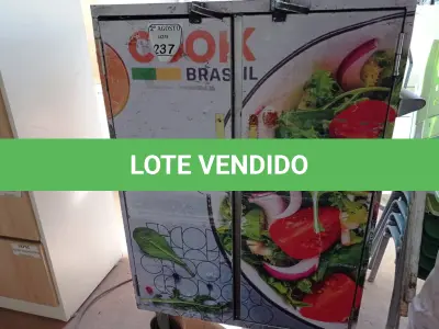 LOTE 237 - 01 CARRINHO PARA FRIOS EM INOX. (NO ESTADO) ATENÇÃO! FAZER A VISITAÇÃO ANTES DE ARREMATAR, NÃO SABEMOS SE FUNCIONA. LEILÃO NÃO TEM GARANTIA E NEM DEVOLUÇÃO, SUJEITO A POSSÍVEIS AVARIAS VISÍVEIS/OCULTAS E/OU AUSÊNCIA DE COMPONENTES.