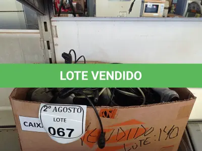LOTE 067 - 01 LOTE COM VÁRIOS LEITORES DE CÓDIGO DE BARRAS. (NO ESTADO) ATENÇÃO! FAZER A VISITAÇÃO ANTES DE ARREMATAR, NÃO SABEMOS SE FUNCIONA. LEILÃO NÃO TEM GARANTIA E NEM DEVOLUÇÃO, SUJEITO A POSSÍVEIS AVARIAS VISÍVEIS/OCULTAS E/OU AUSÊNCIA DE COMPONENTES.