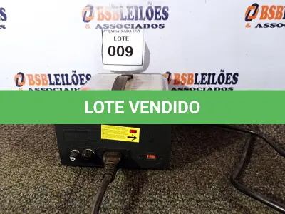 LOTE 009 - 01 TRANSFORMADOR ULT1700, 20A(120V) /10A (230V) COM CABO MARCA KRIEGER (TRANSFORMERS). (NO ESTADO EM QUE SE ENCONTRA. SUJEITO A AVARIAS OCULTAS/VISÍVEIS.)0000089