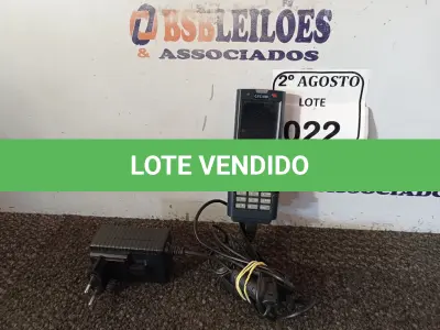 LOTE 022 - 01 LEITOR DE CÓDIGO DE BARRAS CPX1000. (NO ESTADO) ATENÇÃO! FAZER A VISITAÇÃO ANTES DE ARREMATAR, NÃO SABEMOS SE FUNCIONA. LEILÃO NÃO TEM GARANTIA E NEM DEVOLUÇÃO, SUJEITO A POSSÍVEIS AVARIAS VISÍVEIS/OCULTAS E/OU AUSÊNCIA DE COMPONENTES.
