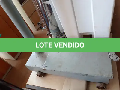 LOTE 189 - 01 BALANÇA MARCA WELMY COM CAPACIDADE DE 300KG (NO ESTADO) ATENÇÃO! FAZER A VISITAÇÃO ANTES DE ARREMATAR, NÃO SABEMOS SE FUNCIONA. LEILÃO NÃO TEM GARANTIA E NEM DEVOLUÇÃO, SUJEITO A POSSÍVEIS AVARIAS VISÍVEIS/OCULTAS E/OU AUSÊNCIA DE COMPONENTES.