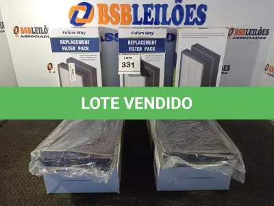 LOTE 331 - 05 CAIXAS COM 02 FILTROS CADA PARA AR-CONDICIONADO COMPATIBLE WITH MA-40. (FILTERS 2 PACKS (NO ESTADO EM QUE SE ENCONTRA. SUJEITO A AVARIAS OCULTAS/VISÍVEIS.) 0000021