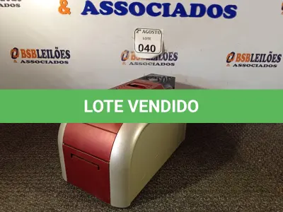 LOTE 040 - 01 IMPRESSORA DE CRACHÁ MODELO 2ITA CTC-BR SEM FONTE.  (NO ESTADO) ATENÇÃO! FAZER A VISITAÇÃO ANTES DE ARREMATAR, NÃO SABEMOS SE FUNCIONA. LEILÃO NÃO TEM GARANTIA E NEM DEVOLUÇÃO, SUJEITO A POSSÍVEIS AVARIAS VISÍVEIS/OCULTAS E/OU AUSÊNCIA DE COMPONENTES.