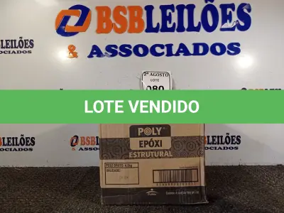 LOTE 080 - 04 ADESIVOS POLYEPOX 630G CADA. (NO ESTADO) ATENÇÃO! FAZER A VISITAÇÃO ANTES DE ARREMATAR, NÃO SABEMOS SE FUNCIONA. LEILÃO NÃO TEM GARANTIA E NEM DEVOLUÇÃO, SUJEITO A POSSÍVEIS AVARIAS VISÍVEIS/OCULTAS E/OU AUSÊNCIA DE COMPONENTES.