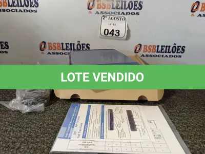 LOTE 043 - 01 APARELHO AUDIOCODES MODELO MP-11/2FXS/3AC. (NO ESTADO) ATENÇÃO! FAZER A VISITAÇÃO ANTES DE ARREMATAR, NÃO SABEMOS SE FUNCIONA. LEILÃO NÃO TEM GARANTIA E NEM DEVOLUÇÃO, SUJEITO A POSSÍVEIS AVARIAS VISÍVEIS/OCULTAS E/OU AUSÊNCIA DE COMPONENTES.