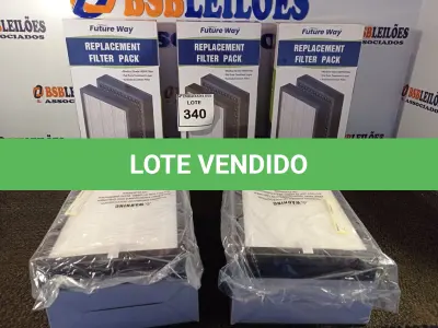 LOTE 340 - 05 CAIXAS COM 02 FILTROS CADA PARA AR-CONDICIONADO COMPATIBLE WITH MA-40. (FILTERS 2 PACKS). (NO ESTADO EM QUE SE ENCONTRA. SUJEITO A AVARIAS OCULTAS/VISÍVEIS.) 0000021