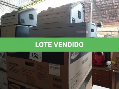 LOTE 152 - 03 GAVETAS PARA IMPRESSORA MARCA SAMSUNG DE MODELO SCX65554 E 01 APARELHO DE FAX. (NO ESTADO) ATENÇÃO! FAZER A VISITAÇÃO ANTES DE ARREMATAR, NÃO SABEMOS SE FUNCIONA. LEILÃO NÃO TEM GARANTIA E NEM DEVOLUÇÃO, SUJEITO A POSSÍVEIS AVARIAS VISÍVEIS/OCULTAS E/OU AUSÊNCIA DE COMPONENTES.