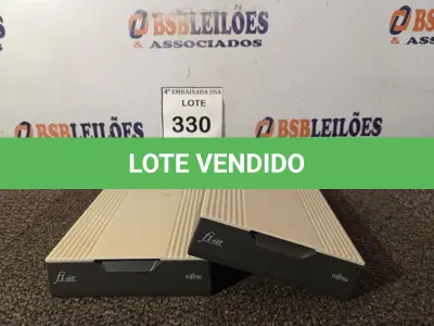 LOTE 330 - 02 SCANNERS DIGITAL MODELO: FI-60F MARCA FUJTSU (OPTICAL DIGITAL/SCANNER). (NO ESTADO EM QUE SE ENCONTRA. SUJEITO A AVARIAS OCULTAS/VISÍVEIS.) 121945, 121920