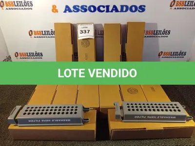 LOTE 337 - 12 CAIXINHAS COM 01 FILTRO CADA (WASHABLE HEPA FILTER).  (NO ESTADO EM QUE SE ENCONTRA. SUJEITO A AVARIAS OCULTAS/VISÍVEIS.) 0000022