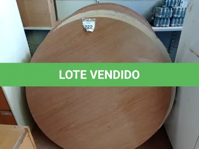 LOTE 222 - 11 TAMPOS DE MESA REDONDOS. (NO ESTADO) ATENÇÃO! FAZER A VISITAÇÃO ANTES DE ARREMATAR, NÃO SABEMOS SE FUNCIONA. LEILÃO NÃO TEM GARANTIA E NEM DEVOLUÇÃO, SUJEITO A POSSÍVEIS AVARIAS VISÍVEIS/OCULTAS E/OU AUSÊNCIA DE COMPONENTES.
