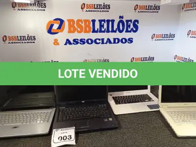 LOTE 003 - 04 NOTEBOOKS PARA RETIRADA DE PEÇAS, MARCA E MODELO DIVERSOS. (NO ESTADO) ATENÇÃO! FAZER A VISITAÇÃO ANTES DE ARREMATAR, NÃO SABEMOS SE FUNCIONA. LEILÃO NÃO TEM GARANTIA E NEM DEVOLUÇÃO, SUJEITO A POSSÍVEIS AVARIAS VISÍVEIS/OCULTAS E/OU AUSÊNCIA DE COMPONENTES.