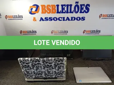 LOTE 036 - 04 NOTEBOOKS E 01 TABLET COM MARCAS E MODELOS DIVERSOS PARA RETIRADA DE PEÇAS. (NO ESTADO) ATENÇÃO! FAZER A VISITAÇÃO ANTES DE ARREMATAR, NÃO SABEMOS SE FUNCIONA. LEILÃO NÃO TEM GARANTIA E NEM DEVOLUÇÃO, SUJEITO A POSSÍVEIS AVARIAS VISÍVEIS/OCULTAS E/OU AUSÊNCIA DE COMPONENTES.