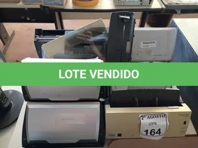 LOTE 164 - 10 SCANNERS MARCAS E MODELOS DIVERSOS PARA A RETIRADA DE PEÇAS. (NO ESTADO) ATENÇÃO! FAZER A VISITAÇÃO ANTES DE ARREMATAR, NÃO SABEMOS SE FUNCIONA. LEILÃO NÃO TEM GARANTIA E NEM DEVOLUÇÃO, SUJEITO A POSSÍVEIS AVARIAS VISÍVEIS/OCULTAS E/OU AUSÊNCIA DE COMPONENTES.