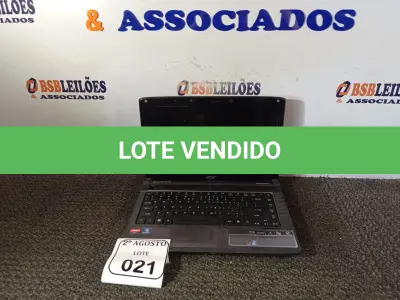 LOTE 021 - 01 NOTEBOOK MARCA ACER DE MODELO ASPIRE4540 SERIES. (NO ESTADO) ATENÇÃO! FAZER A VISITAÇÃO ANTES DE ARREMATAR, NÃO SABEMOS SE FUNCIONA. LEILÃO NÃO TEM GARANTIA E NEM DEVOLUÇÃO, SUJEITO A POSSÍVEIS AVARIAS VISÍVEIS/OCULTAS E/OU AUSÊNCIA DE COMPONENTES.