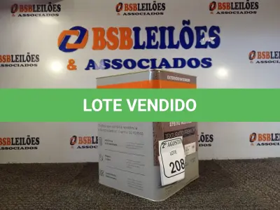 LOTE 208 - 01 LATA DE TINTA SUVINIL TEXTURA PREMIUM. (NO ESTADO) ATENÇÃO! FAZER A VISITAÇÃO ANTES DE ARREMATAR, NÃO SABEMOS SE FUNCIONA. LEILÃO NÃO TEM GARANTIA E NEM DEVOLUÇÃO, SUJEITO A POSSÍVEIS AVARIAS VISÍVEIS/OCULTAS E/OU AUSÊNCIA DE COMPONENTES.