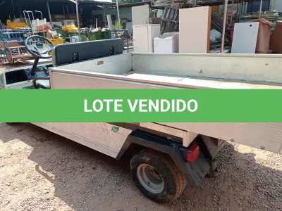 LOTE 338 - 01 CARRINHO DE GOLFE CLUB CAR CARRYALL 6 (NO ESTADO) (GOLF CART) (WITHOUT KEYS) (NO ESTADO EM QUE SE ENCONTRA. SUJEITO A AVARIAS OCULTAS/VISÍVEIS.) AV9414C