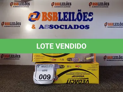 LOTE 009 - 02 VEDACIT ARGAMASSA POLIMÉRICA IMPERMEÁVEL 12KGS CADA. (NO ESTADO) ATENÇÃO! FAZER A VISITAÇÃO ANTES DE ARREMATAR, NÃO SABEMOS SE FUNCIONA. LEILÃO NÃO TEM GARANTIA E NEM DEVOLUÇÃO, SUJEITO A POSSÍVEIS AVARIAS VISÍVEIS/OCULTAS E/OU AUSÊNCIA DE COMPONENTES.
