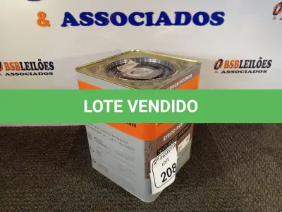LOTE 208 - 01 LATA DE TINTA SUVINIL TEXTURA PREMIUM. (NO ESTADO) ATENÇÃO! FAZER A VISITAÇÃO ANTES DE ARREMATAR, NÃO SABEMOS SE FUNCIONA. LEILÃO NÃO TEM GARANTIA E NEM DEVOLUÇÃO, SUJEITO A POSSÍVEIS AVARIAS VISÍVEIS/OCULTAS E/OU AUSÊNCIA DE COMPONENTES.