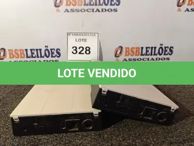 LOTE 328 - 02 SCANNERS DE LEITURA DIGITAL USB MARCA FUJTSU (OPTICAL DIGITAL SCANNER). (NO ESTADO EM QUE SE ENCONTRA. SUJEITO A AVARIAS OCULTAS/VISÍVEIS.)  AV9521D, SN:A69C002376