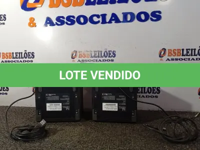 LOTE 349 - 02 SCANNERS DE LEITURA DIGITAL USB. (OPTICAL DIGITAL SCANNER). (NO ESTADO EM QUE SE ENCONTRA. SUJEITO A AVARIAS OCULTAS/VISÍVEIS.) AV9705D, AV9704V