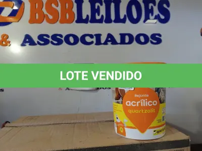 LOTE 015 - 06 REJUNTES ACRÍLICO 1KG CADA. (NO ESTADO) ATENÇÃO! FAZER A VISITAÇÃO ANTES DE ARREMATAR, NÃO SABEMOS SE FUNCIONA. LEILÃO NÃO TEM GARANTIA E NEM DEVOLUÇÃO, SUJEITO A POSSÍVEIS AVARIAS VISÍVEIS/OCULTAS E/OU AUSÊNCIA DE COMPONENTES.