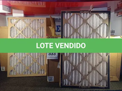 LOTE 333 - 02 CAIXAS COM 24 UNIDADES DE FILTRO PARA AR-CONDICIONADO (NO ESTADO) (NO ESTADO EM QUE SE ENCONTRA. SUJEITO A AVARIAS OCULTAS/VISÍVEIS.)  0000018, 20X22X1 6GKL9