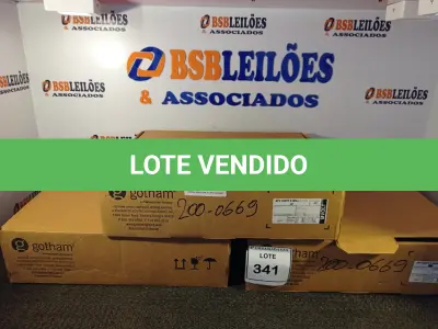 LOTE 341 - 03 PORTAS REFLETORES DE 6’’ AFV GOTHAM 26DTT 6MVOLT HSG. (LIGHTER SUPPERT). (NO ESTADO EM QUE SE ENCONTRA. SUJEITO A AVARIAS OCULTAS/VISÍVEIS.) 0000023