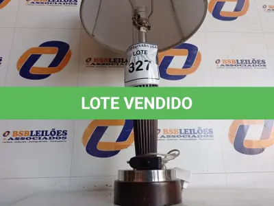 LOTE 327 - 01 ABAJUR COM A CÚPULA (LAMPHOSEHOLD, TABLE) (NO ESTADO EM QUE SE ENCONTRA. SUJEITO A AVARIAS OCULTAS/VISÍVEIS.) BF8555A 