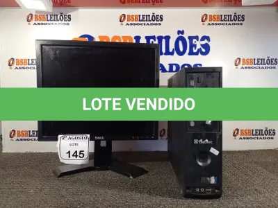 LOTE 145 - 01 CPU MARCA ITAUTEC E 01 MONITOR MARCA DELL. (NO ESTADO) ATENÇÃO! FAZER A VISITAÇÃO ANTES DE ARREMATAR, NÃO SABEMOS SE FUNCIONA. LEILÃO NÃO TEM GARANTIA E NEM DEVOLUÇÃO, SUJEITO A POSSÍVEIS AVARIAS VISÍVEIS/OCULTAS E/OU AUSÊNCIA DE COMPONENTES.