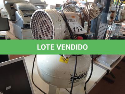 LOTE 113 - 01 COMPRESSOR ODONTOLÓGICO MARCA SCHULZ MODELO MSV-6 DE 220V. (NO ESTADO) ATENÇÃO! FAZER A VISITAÇÃO ANTES DE ARREMATAR, NÃO SABEMOS SE FUNCIONA. LEILÃO NÃO TEM GARANTIA E NEM DEVOLUÇÃO, SUJEITO A POSSÍVEIS AVARIAS VISÍVEIS/OCULTAS E/OU AUSÊNCIA DE COMPONENTES.