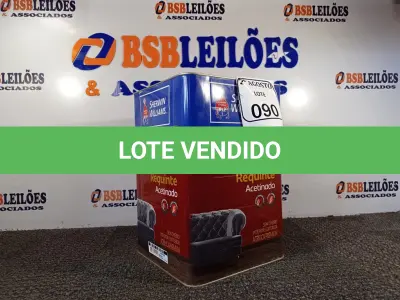 LOTE 090 - 01 LATA DE TINTA METALATEX ACETINADO DE 16 LITROS DE COR GELO BRANCO NEVE. (NO ESTADO) ATENÇÃO! FAZER A VISITAÇÃO ANTES DE ARREMATAR, NÃO SABEMOS SE FUNCIONA. LEILÃO NÃO TEM GARANTIA E NEM DEVOLUÇÃO, SUJEITO A POSSÍVEIS AVARIAS VISÍVEIS/OCULTAS E/OU AUSÊNCIA DE COMPONENTES.