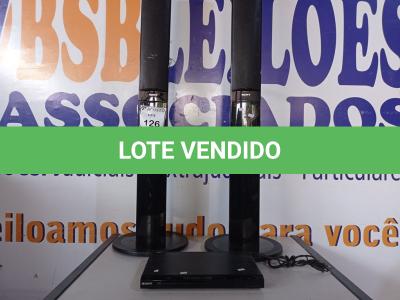 LOTE 126 - 02 CAIXAS DE SOM TIPO TORRE DA MARCA SONY E 01 APARELHO DE DVD DA MARCA SONY. (NO ESTADO) ATENÇÃO! FAZER A VISITAÇÃO ANTES DE ARREMATAR, NÃO SABEMOS SE FUNCIONA. LEILÃO NÃO TEM GARANTIA E NEM DEVOLUÇÃO, SUJEITO A POSSÍVEIS AVARIAS VISÍVEIS/OCULTAS E/OU AUSÊNCIA DE COMPONENTES.