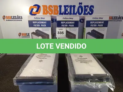 LOTE 335 - 05 CAIXAS COM 02 FILTROS CADA PARA AR-CONDICIONADO COMPATIBLE WITH MA-40 (FILTERS 2 PACKS). (NO ESTADO EM QUE SE ENCONTRA. SUJEITO A AVARIAS OCULTAS/VISÍVEIS.) 0000021