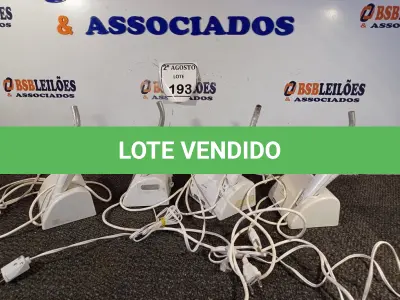 LOTE 193 - 04 APARELHOS PARA CLAREAMENTO DENTÁRIO MARCA DABIATLANTE. (NO ESTADO) ATENÇÃO! FAZER A VISITAÇÃO ANTES DE ARREMATAR, NÃO SABEMOS SE FUNCIONA. LEILÃO NÃO TEM GARANTIA E NEM DEVOLUÇÃO, SUJEITO A POSSÍVEIS AVARIAS VISÍVEIS/OCULTAS E/OU AUSÊNCIA DE COMPONENTES.
