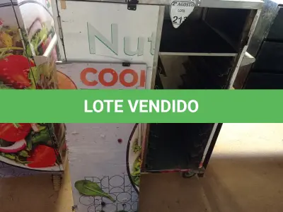 LOTE 213 - 01 CARRINHO PARA FRIOS EM INOX. (NO ESTADO) ATENÇÃO! FAZER A VISITAÇÃO ANTES DE ARREMATAR, NÃO SABEMOS SE FUNCIONA. LEILÃO NÃO TEM GARANTIA E NEM DEVOLUÇÃO, SUJEITO A POSSÍVEIS AVARIAS VISÍVEIS/OCULTAS E/OU AUSÊNCIA DE COMPONENTES.
